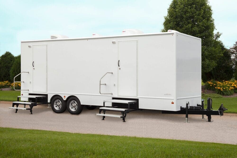 Portable Bathroom Trailer Restroom Trailer Rentals